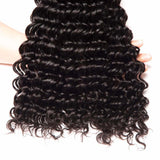 [Abyhair 10A] Brazilian Deep Wave Hair 4 Bundles 100% Human Hair Weave Extensions