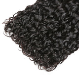 [Abyhair 9A] Deep Wave Hair 4 Bundles With 4x4 Lace Closure Brazilian Human Hair