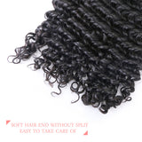[Abyhair 10A] Malaysian Human Hair Deep Wave 4 Bundles With 4x4 Lace Closure Free Part