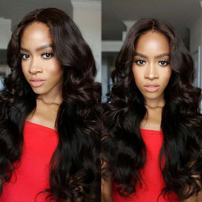[Abyhair 8A] Malaysian 3 Bundles With 4x4 Lace Closure Body Wave Remy Human Hair