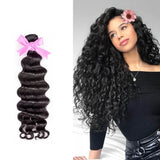 [Abyhair 10A] Natural Wave Human Hair 1 Bundle Unprocessed Virgin Hair Weave 105g