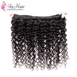 [Abyhair 9A] Deep Wave 100% Virgin Remy Human Hair 1 Bundle Weave