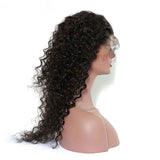 10A Virgin Deep Wave 360 Lace Frontal Closure Free Part With Baby Hair