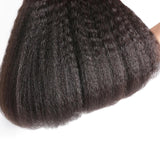 [Abyhair 8A] Brazilian Kinky Straight Hair 1 Bundle Human Remy Hair Weave 105g