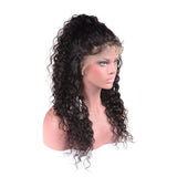 13x4 Water Wave Lace Front Human Hair Wigs Pre Plucked with Baby Hair For Women