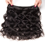 [Abyhair 8A] Peruvian 3 Bundles With 4x4 Lace Closure Body Wave Remy Human Hair