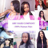 [Abyhair 9A] Silky Straight Hair 100%  Virgin Remy Human Hair 1 Bundle Weave