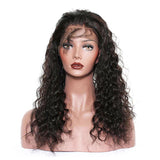 [Abyhair 8A] Deep Wave 360 Lace Frontal With 2 Bundles Natural Hairline Malaysian Remy Hair Weave