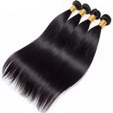 [Abyhair 9A] 4 Bundles Peruvian Straight Hair Weave Human Hair Weft