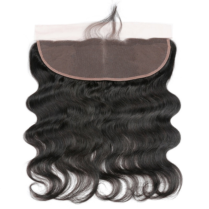 [Abyhair 10A] Brazilian Body Wave 3 Bundles With 13x 4 Lace Frontal Closure With Baby Hair