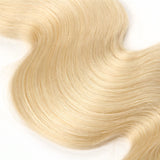 [Abyhair 10A] Ombre 1B/613 Color Body Wave 3 Bundles Brazilian Virgin Human Hair Weave